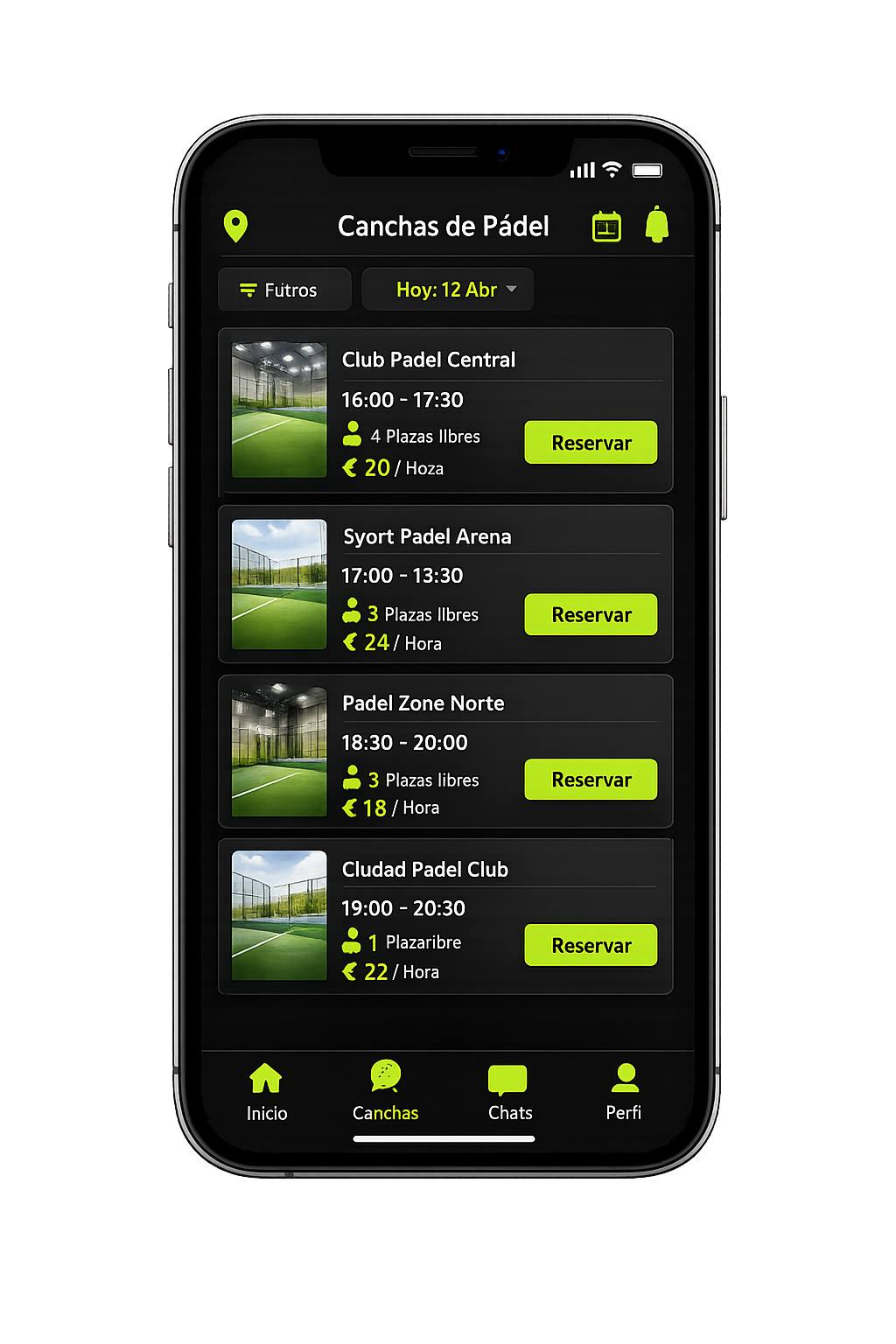PadelBook App